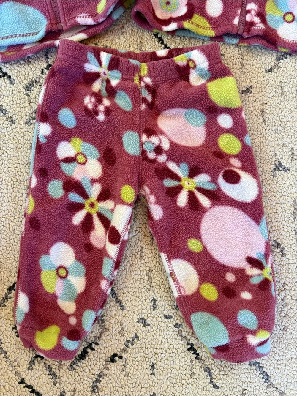 Patagonia vintage micro D fleece set (18/24m)